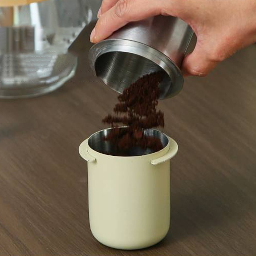 ♥เสียงสะท้อน♥เหยือกกาแฟถ้วยตวงเอสเปรสโซสแตนเลสสําหรับบ้านสําหรับ Breville Oracle