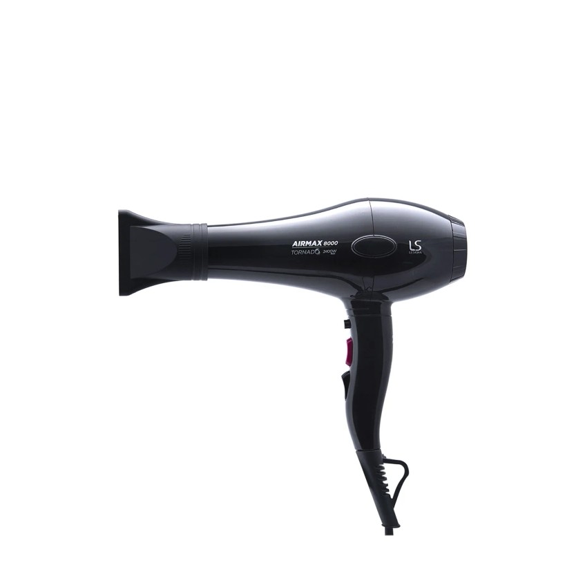 LESASHA - Airmax 8000 Tonado (AC MOTOR) Hair Dryer : LS1115 Black Color 2400 W \\