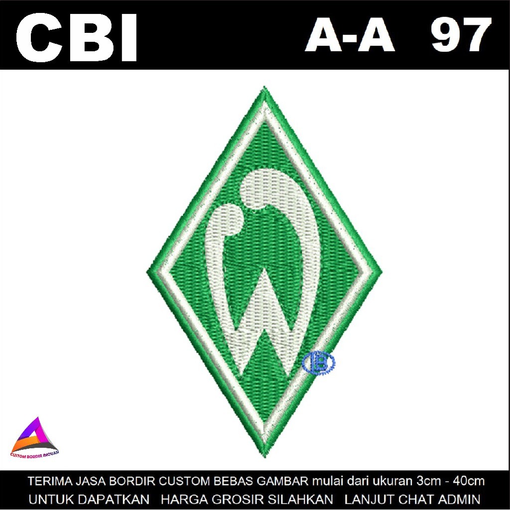 A-A97 SUPER PREMIUM EMBROIDERED EMBLEM PATCH - CBI