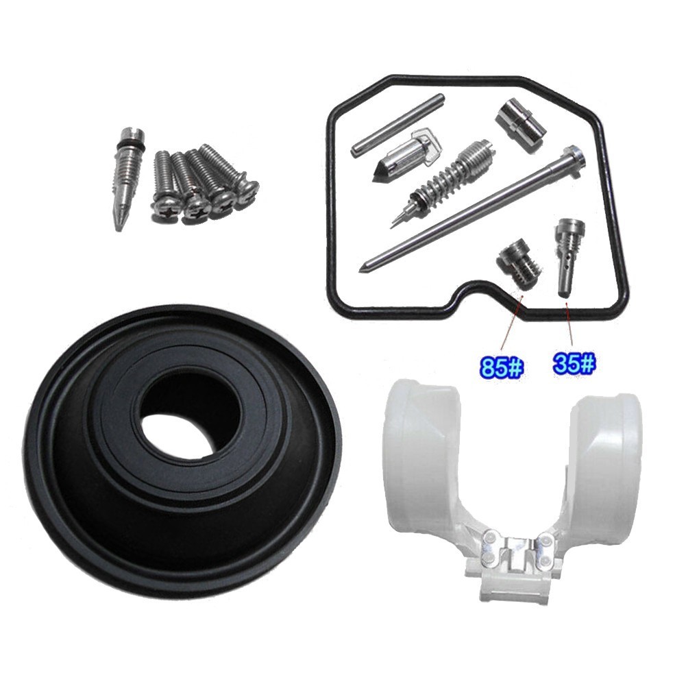 [BIG SALE] ชุดซ่อมคาร์บูเรเตอร์ เจ็ทไดอะแฟรมสําหรับ Kawasaki ZL400 Eliminator 1986-1994 ZL