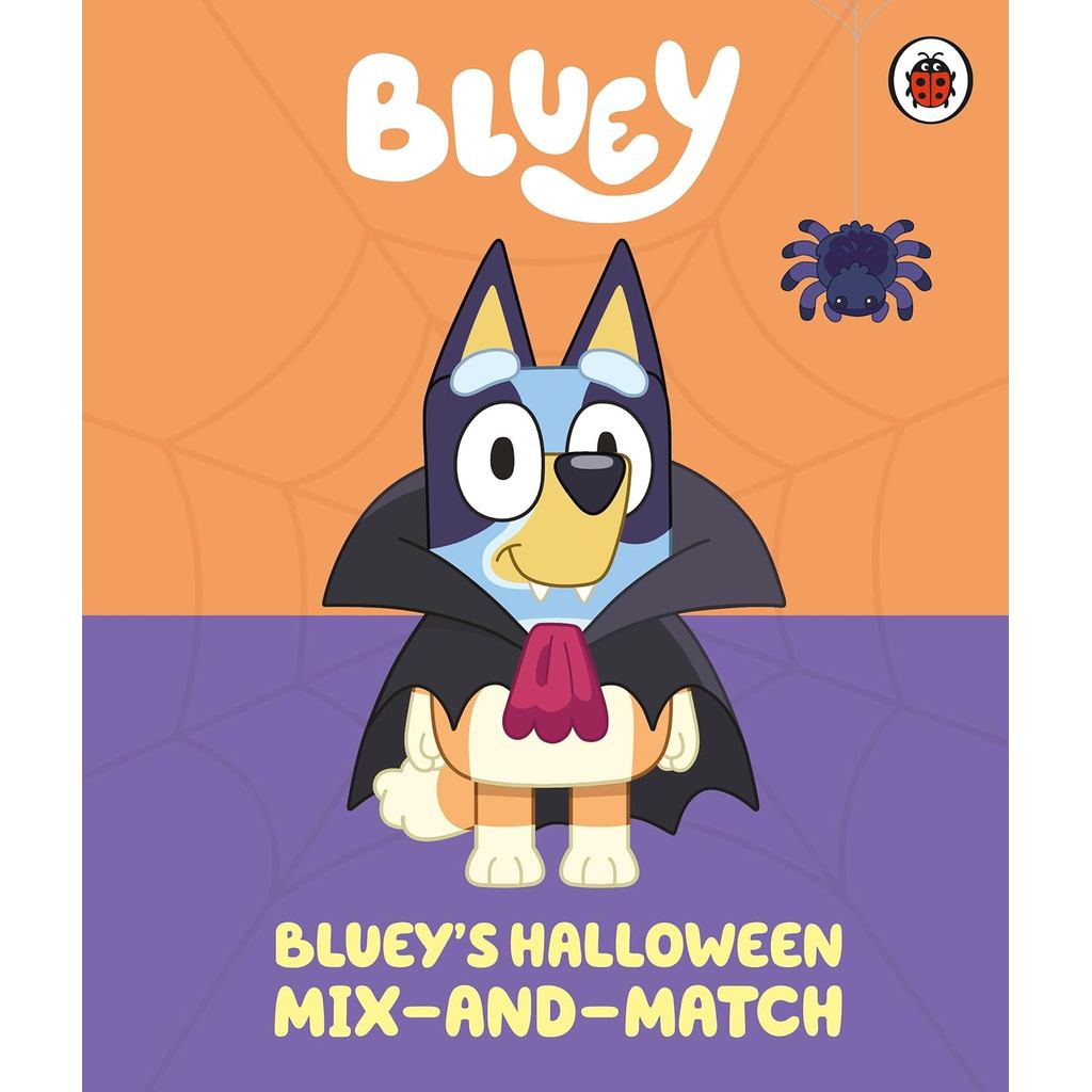 หนังสืออังกฤษใหม่ Bluey: Bluey's Halloween Mix-and-Match (Bluey) (Board Book) [Hardcover]