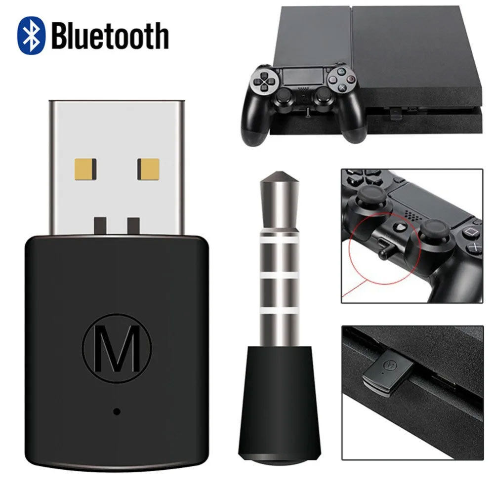 - Woopower Mini USB Bluetooth Dongle สําหรับ Playstation PS4 - 78474 -