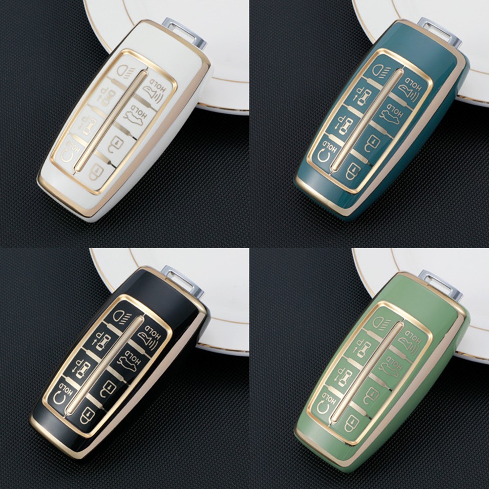 [ราคาต่ํา]Soft สําหรับ TPU Remote Flip Key Cover Case สําหรับ Hyundai สําหรับ Genesis GV60 GV80 G70 