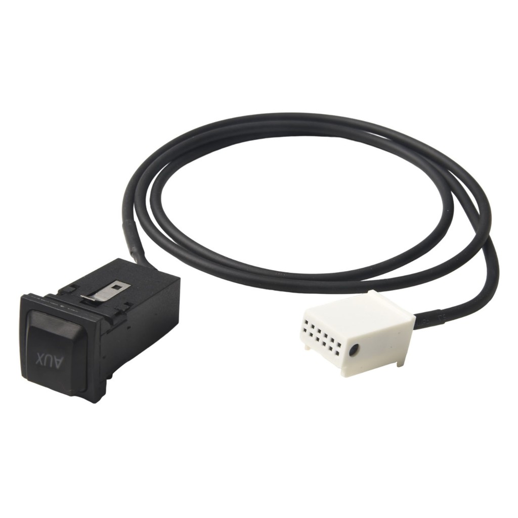 [สต็อก]รถสําหรับ Dash Mount AUX Port Panel Interface Extension Cable Adapter สําหรับ RCD510 310