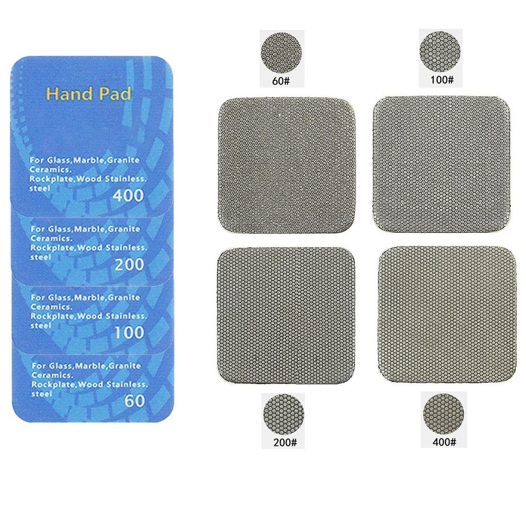 [ES] ขัดด้วยมือสําหรับแผ่นสําหรับแผ่นขัดเจียรหินอ่อนแก้วพอร์ซเลน 60-400Grit