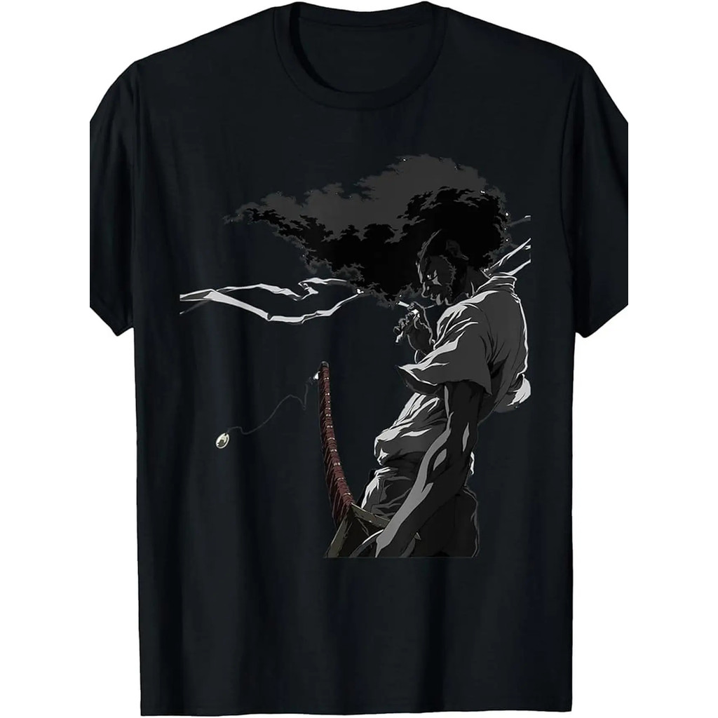 100% Made In China, 180G The Coolest Afro Samurai เสื้อยืด