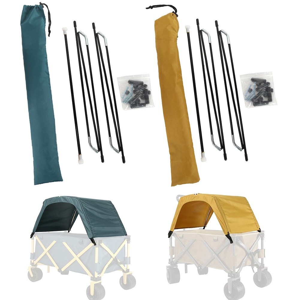 [BV]Wagon Cart Folding Cart Basing Folding Cart Cover Trolley Cart Sun Shade Canopy