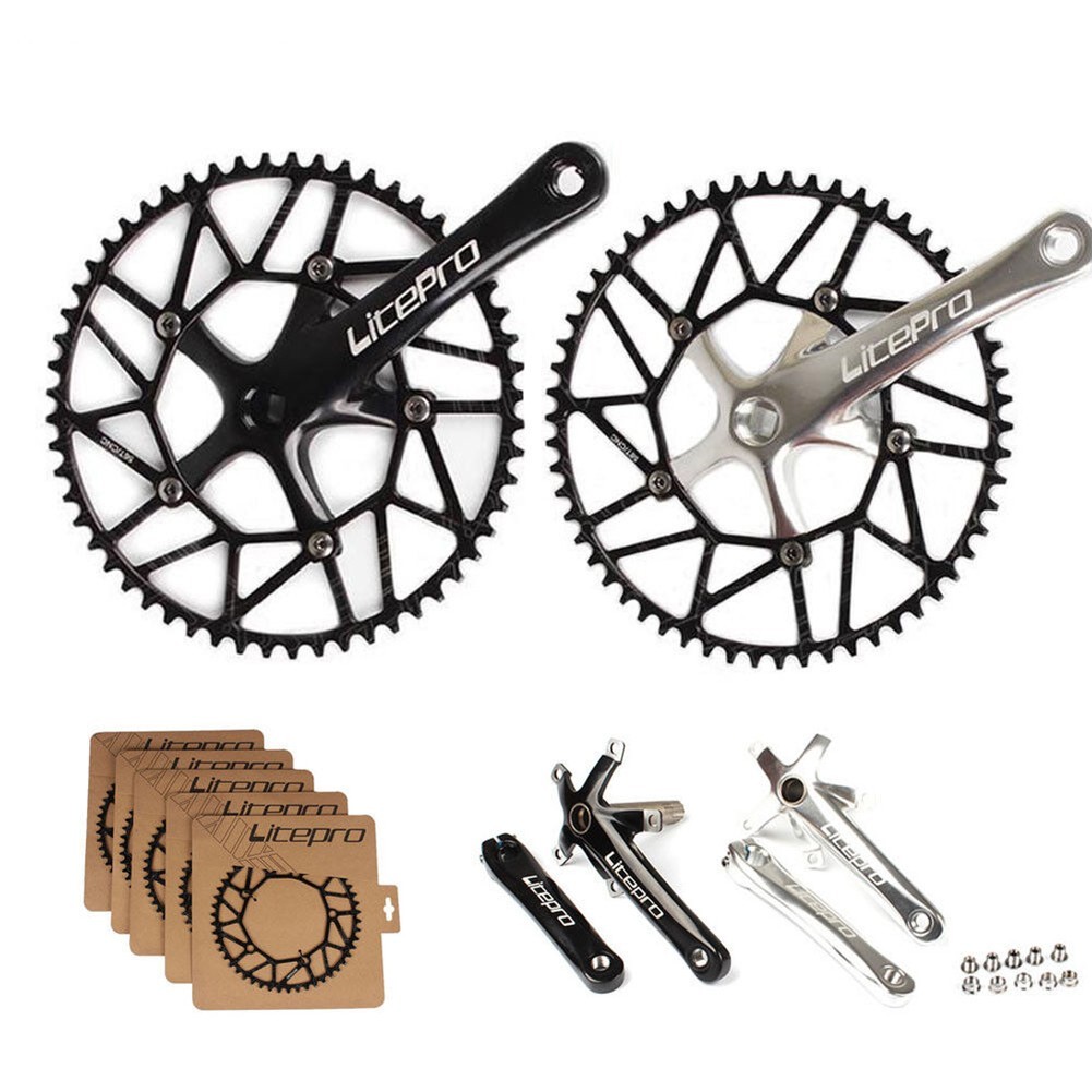 Ultralight Hollow 130 BCD Chainring สำหรับจักรยาน ขนาด 170 มม.