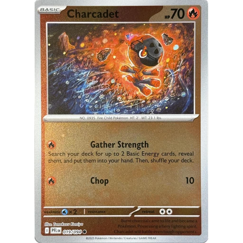 Charcart 019/094_POKEMON Phantasmal Flames_Fire Type