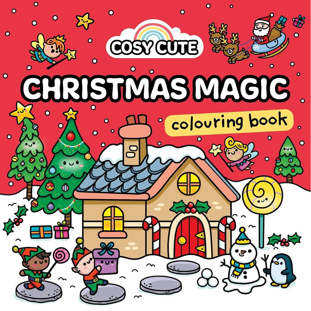 หนังสืออังกฤษใหม่ Cosy Cute Christmas Magic: Colouring Book (Cosy Cute) [Paperback]