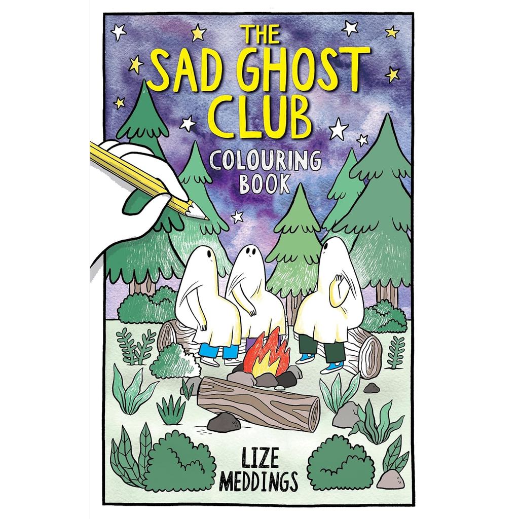 หนังสืออังกฤษใหม่ The Sad Ghost Club Colouring Book (The Sad Ghost Club) [Paperback]