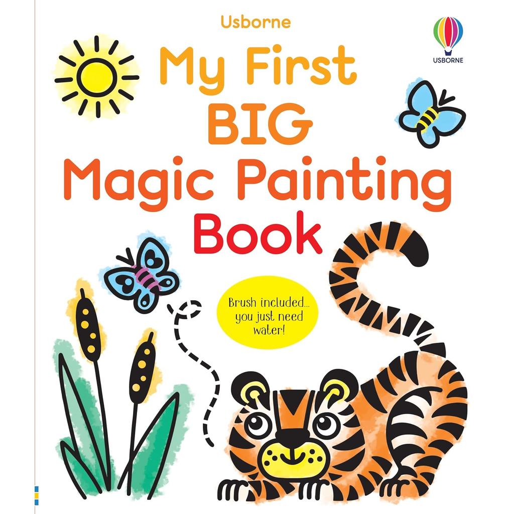 หนังสืออังกฤษใหม่ My First Big Magic Painting Book (First Magic Painting) [Paperback]