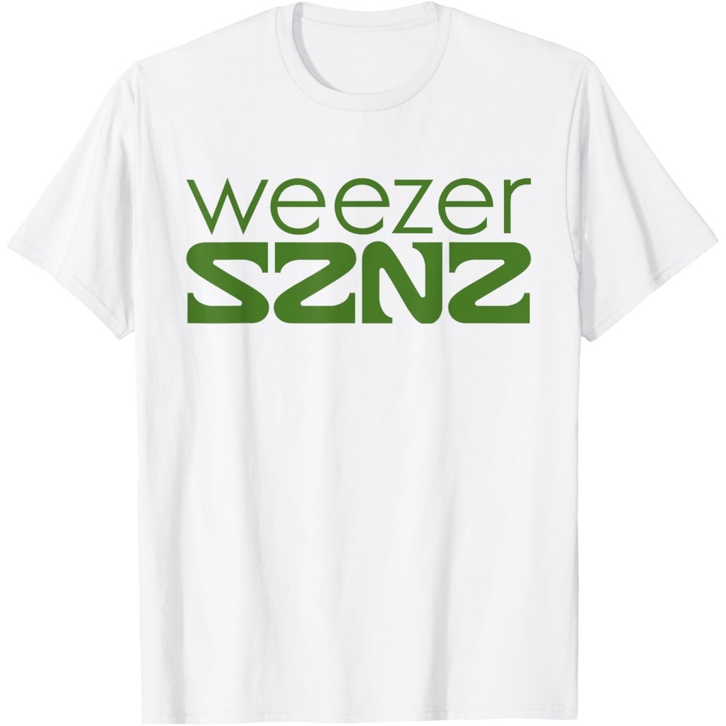 Weezer - เสื้อยืดโลโก้สําหรับผู้ชาย