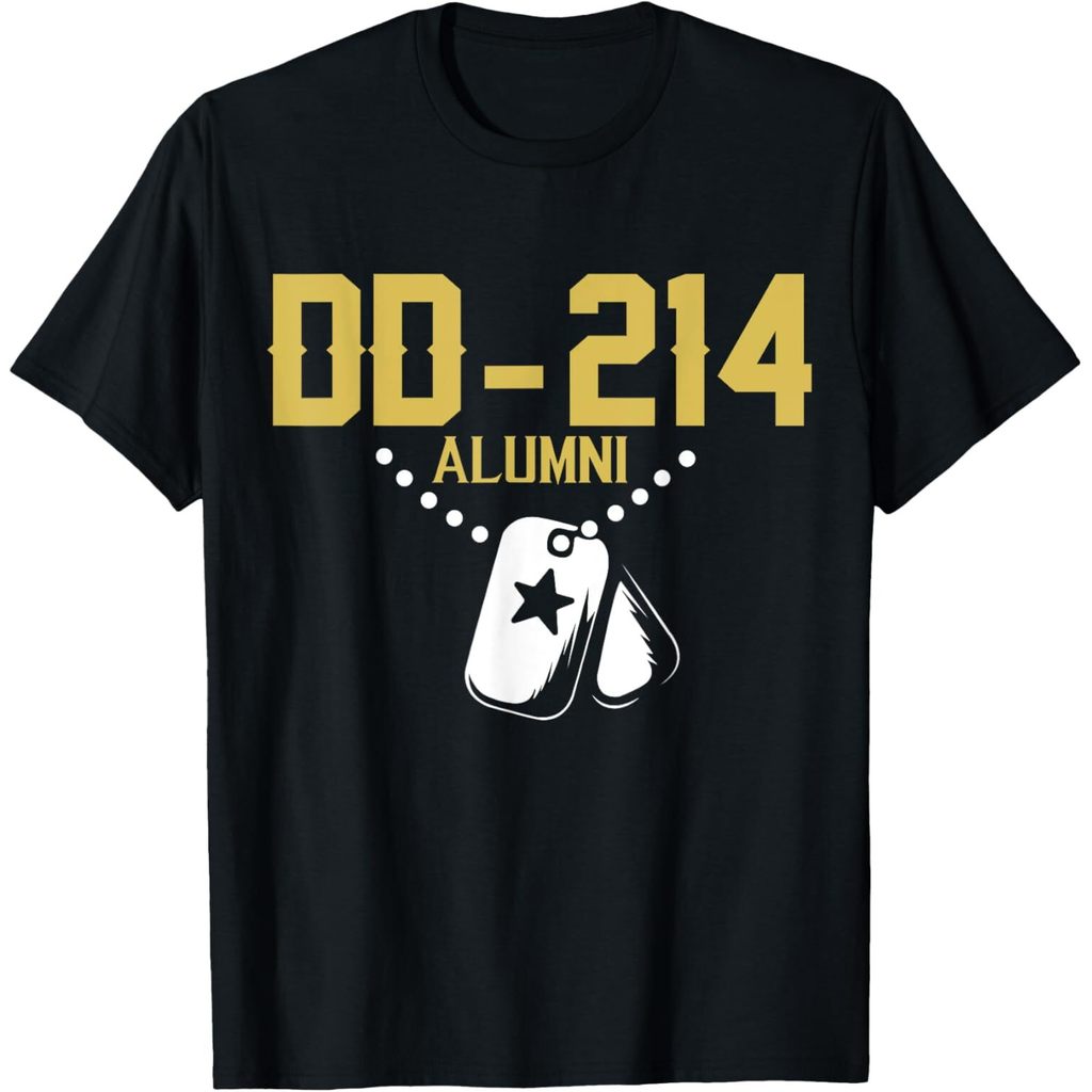 เสื้อยืดวินเทจ DD-214 สำหรับสมาชิกเก่าของกองทัพสหรัฐ