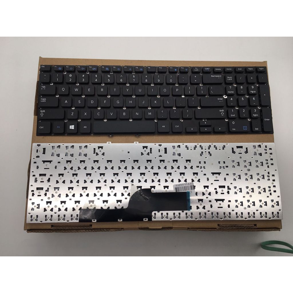 แป้นพิมพ์สีดํา Samsung np355-e5c np355-v5c np350-v5c