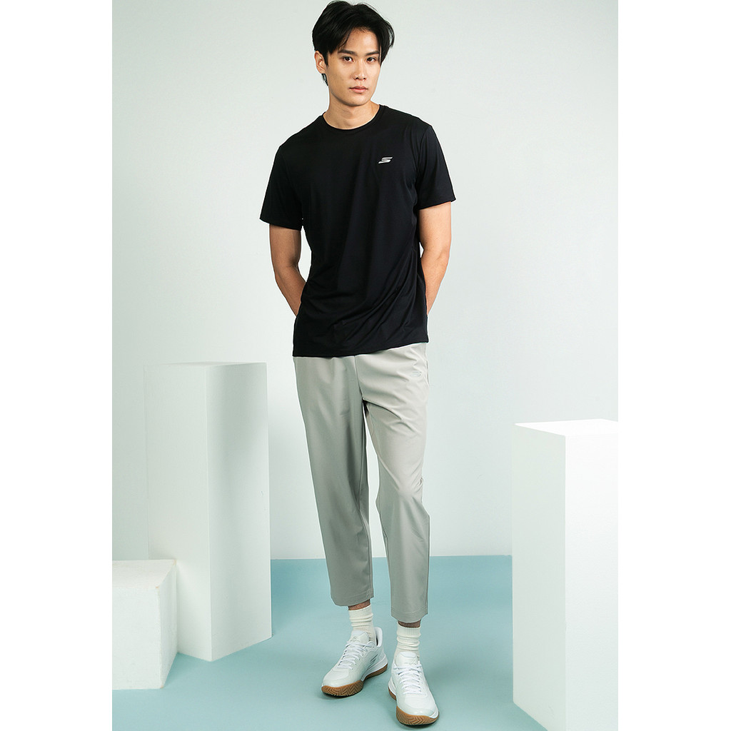 Skechers สเก็ตเชอร์ส กางเกงผู้ชาย Men Running Performance Pants - SP325M361-01WT — صورة 4