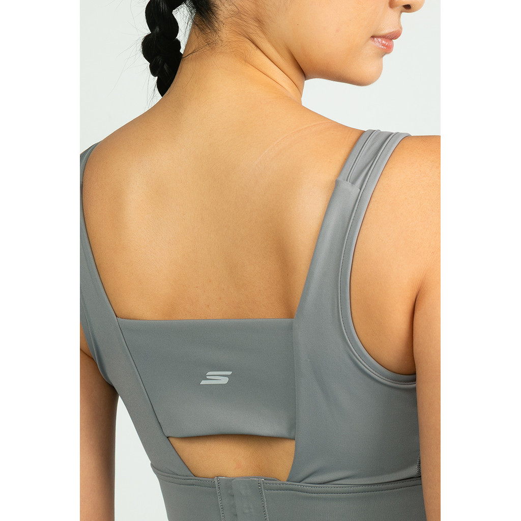 Skechers สเก็ตเชอร์ส สปอร์ตบราผู้หญิง Women Running Performance Sports Bra - SP325W505-042Z — صورة 3