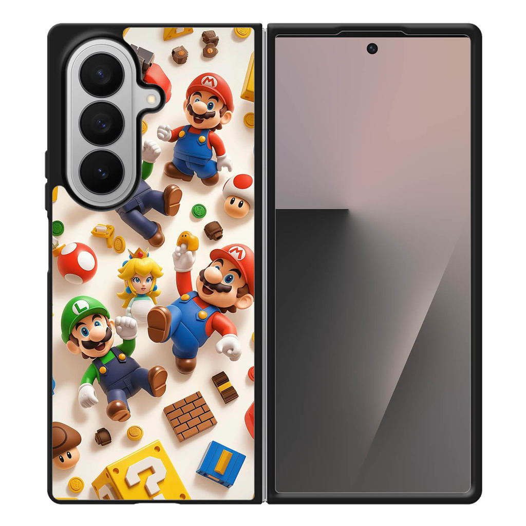 Casing HP Hybrid Case Samsung Galaxy Z Fold 7 6 5 4 3 SE Super Fun World