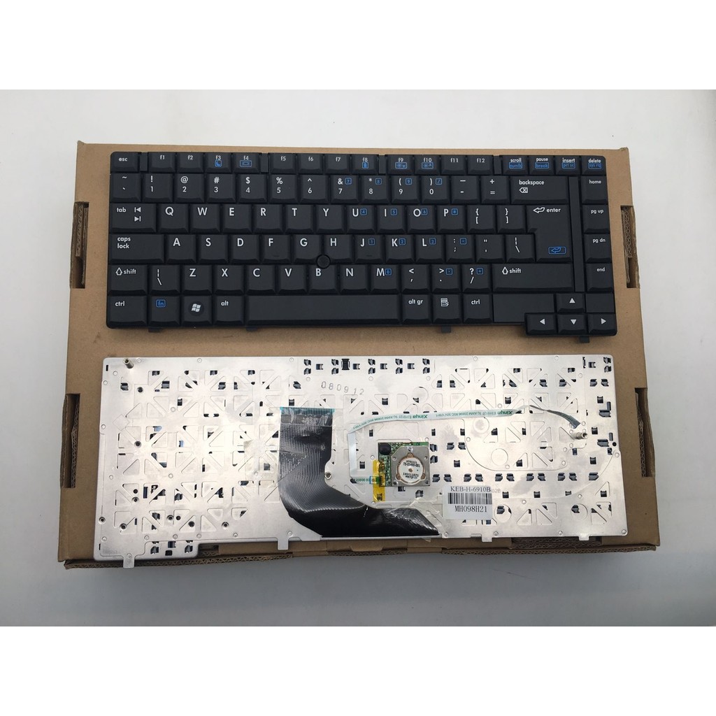 คีย์บอร์ด HP Compaq 6910 6910p สีดํา