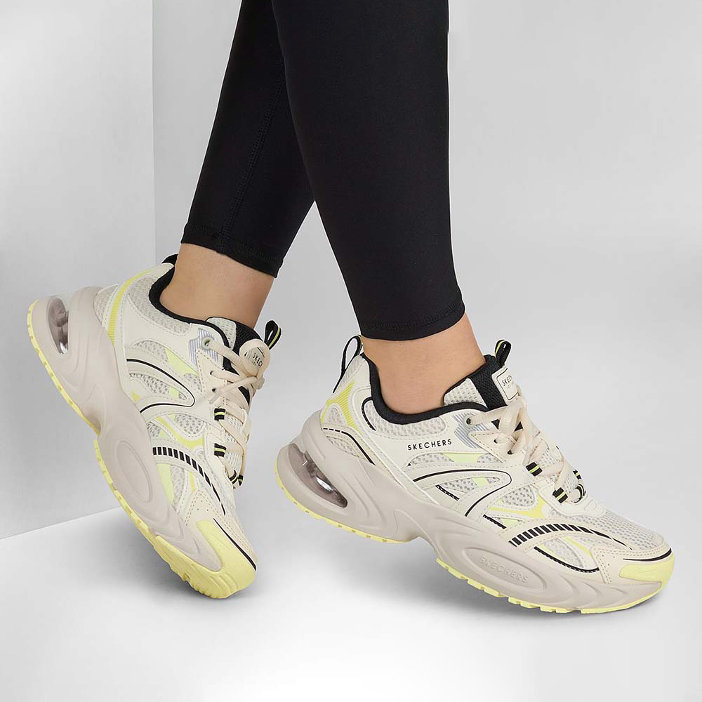 Skechers สเก็ตเชอร์ส รองเท้าผู้หญิง Women Street UNO Ryze Scale Up Shoes - 177606-NTYL (latest)