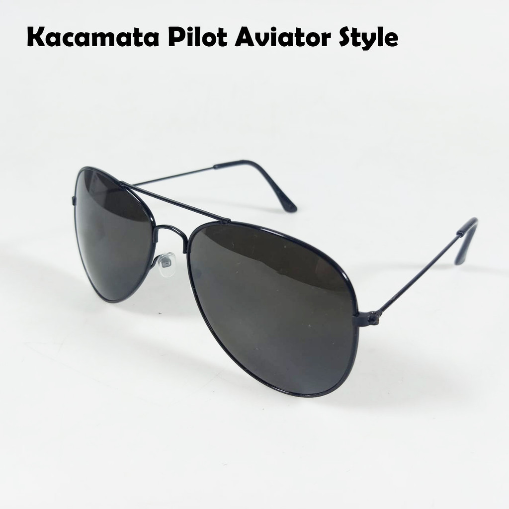 PRO ACME PILOT AVIATOR STYLE GLASSES - CC0744