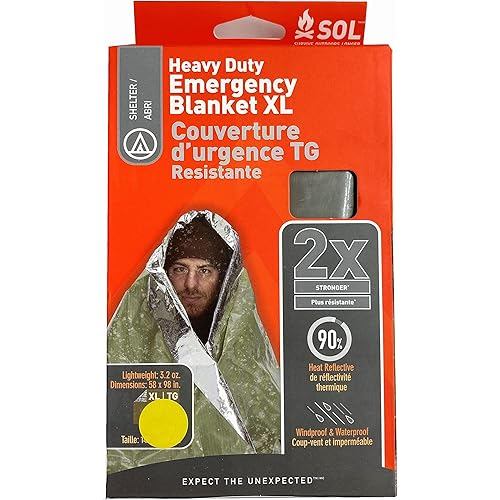 SOL Heavy Duty Emergency Blanket 12518