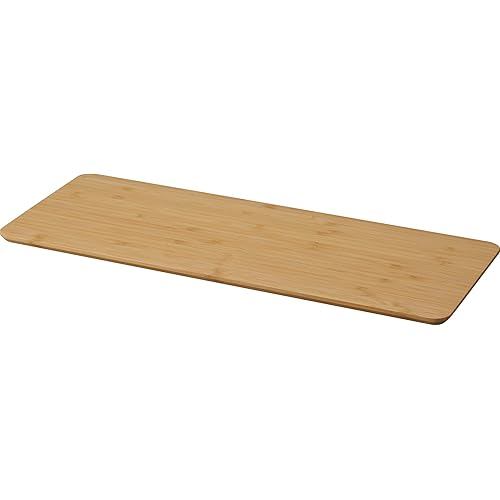 Yamazaki Cutting Board Long White approx. W45 x D16.8 H1cm tosca Bamboo Plate Can be passed to sink 