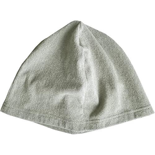 MASUR Sauna Hat Towel Knit Cap Light Weight Made in Japan Gray