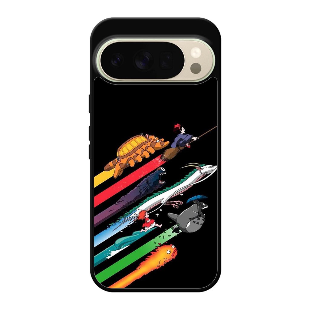 ปลอก HP Hybrid Case Google Pixel 10 9 8 8a 7 7a 6 6a 5 5a 4 4a 3 3a Pro XL 5G 4G Studio Ghibli Trail