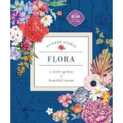 Sticker Studio: Flora : A Sticker Gallery of Beautiful Blooms (Sticker Studio) [Hardcover]
