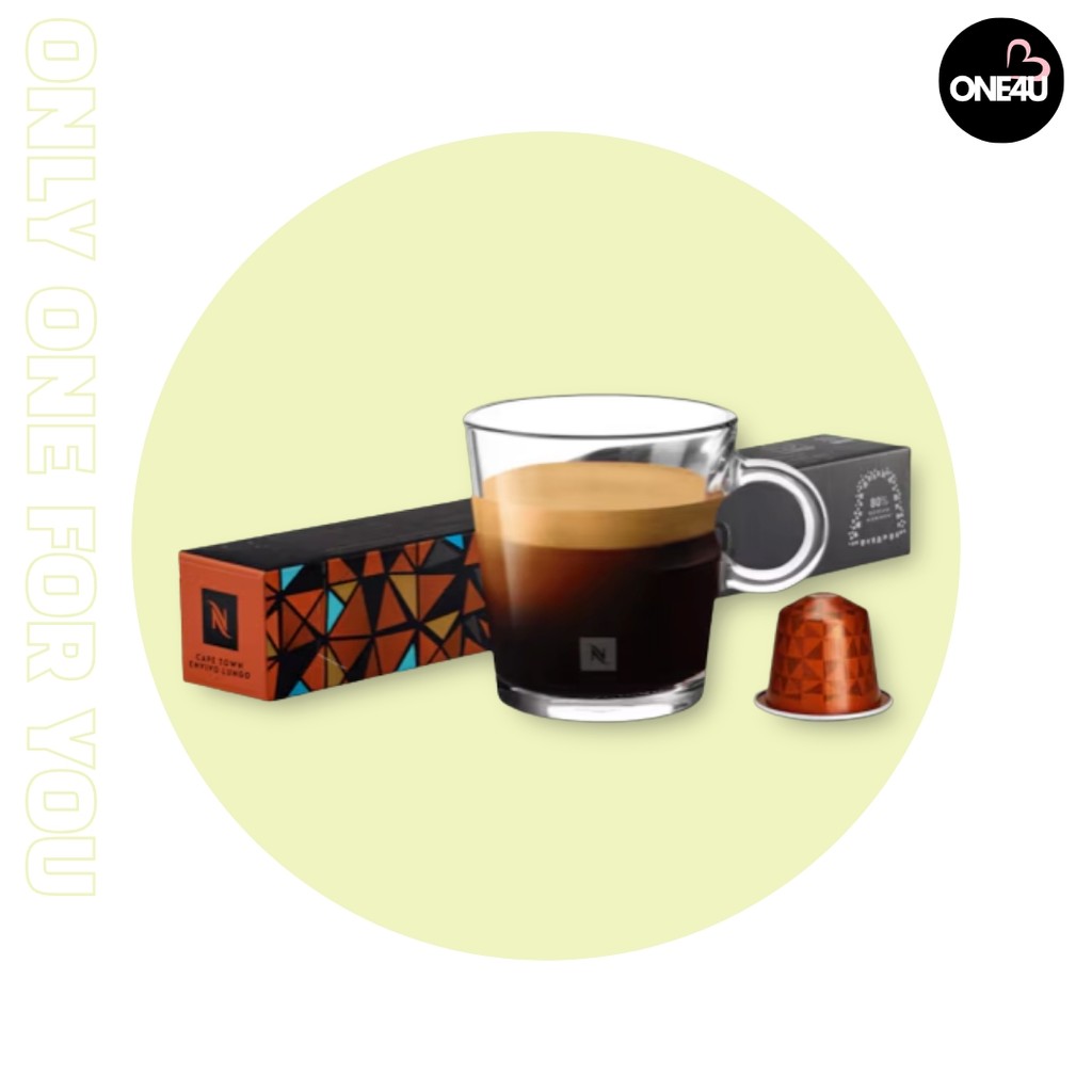 NESPRESSO แคปซูลดั้งเดิม Cape Town Lungo