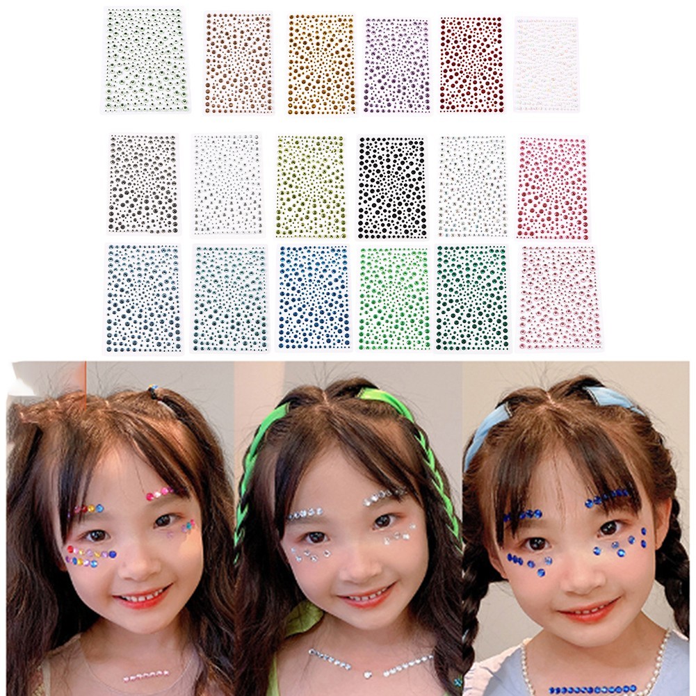 [Clearance Sale] สติ๊กเกอร์ Rhinestone, สําหรับสติ๊กเกอร์คริสตัล, สติ๊กเกอร์เพชร DIY สําหรับเด็ก ของ