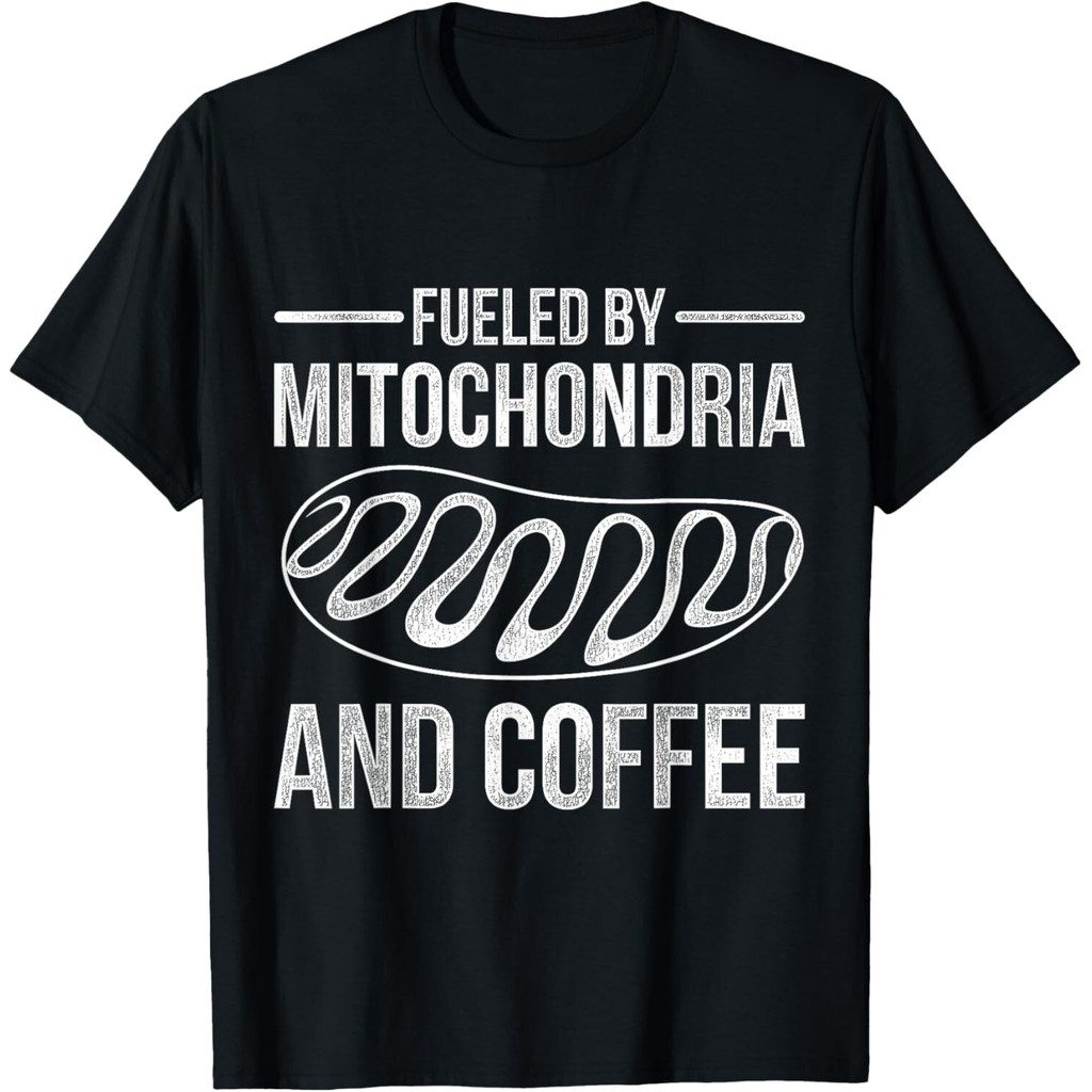Fueled By Mitochondria And Coffee Biology Men T-Shirt