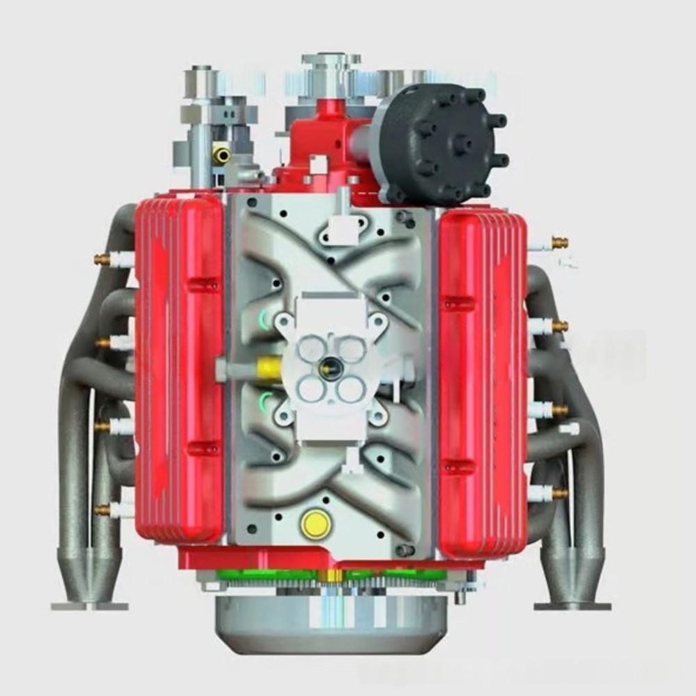 [YZ]Build ของคุณเองสําหรับชุดโมเดลเครื่องยนต์ Cison V8: สําหรับโครงการ STEM ที่สวยงามสําหรับผู้ใหญ่
