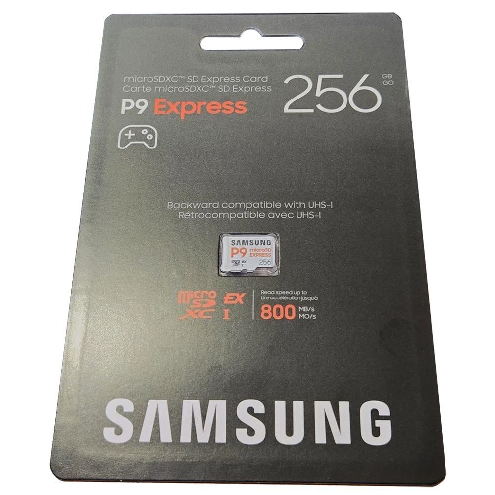 Samsung P9 Express 256GB microSD Express Card (MB-MK256T) - Switch 2 compatible