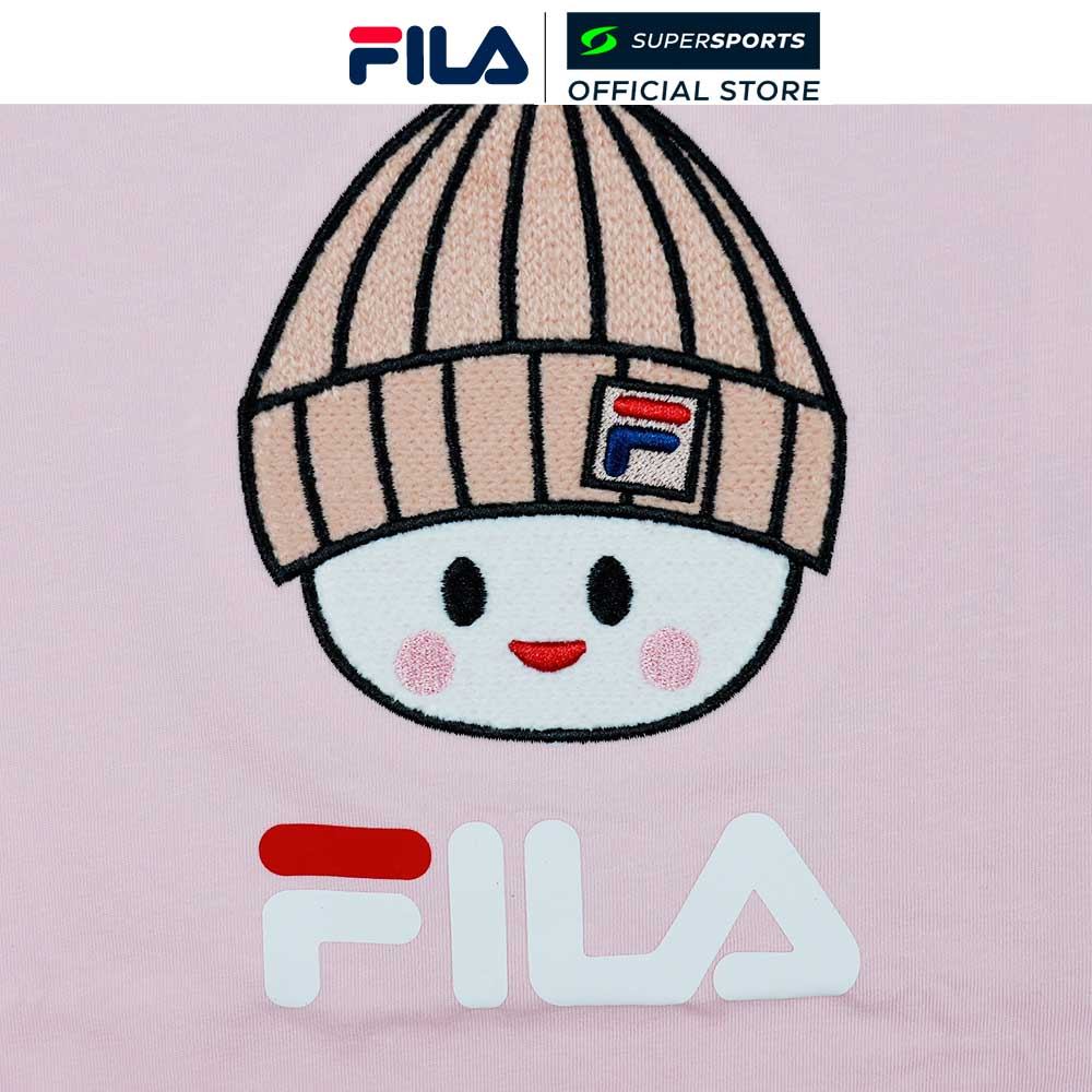 FILA تيشيرت أطفال — وردي — صورة 3