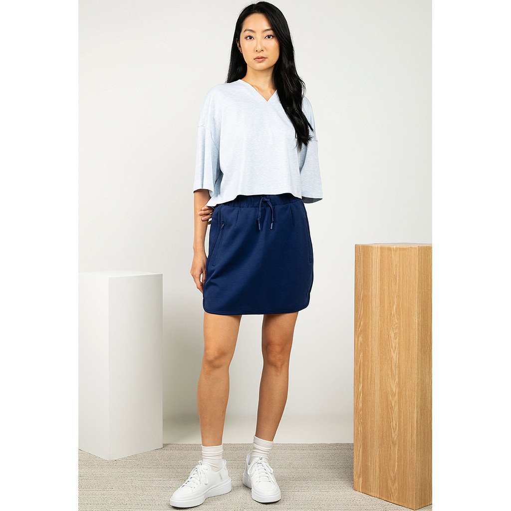 Skechers สเก็ตเชอร์ส กระโปรงผู้หญิง Women Skechers Authentic - Lounge Skirt - SL425W460-007D — صورة 4