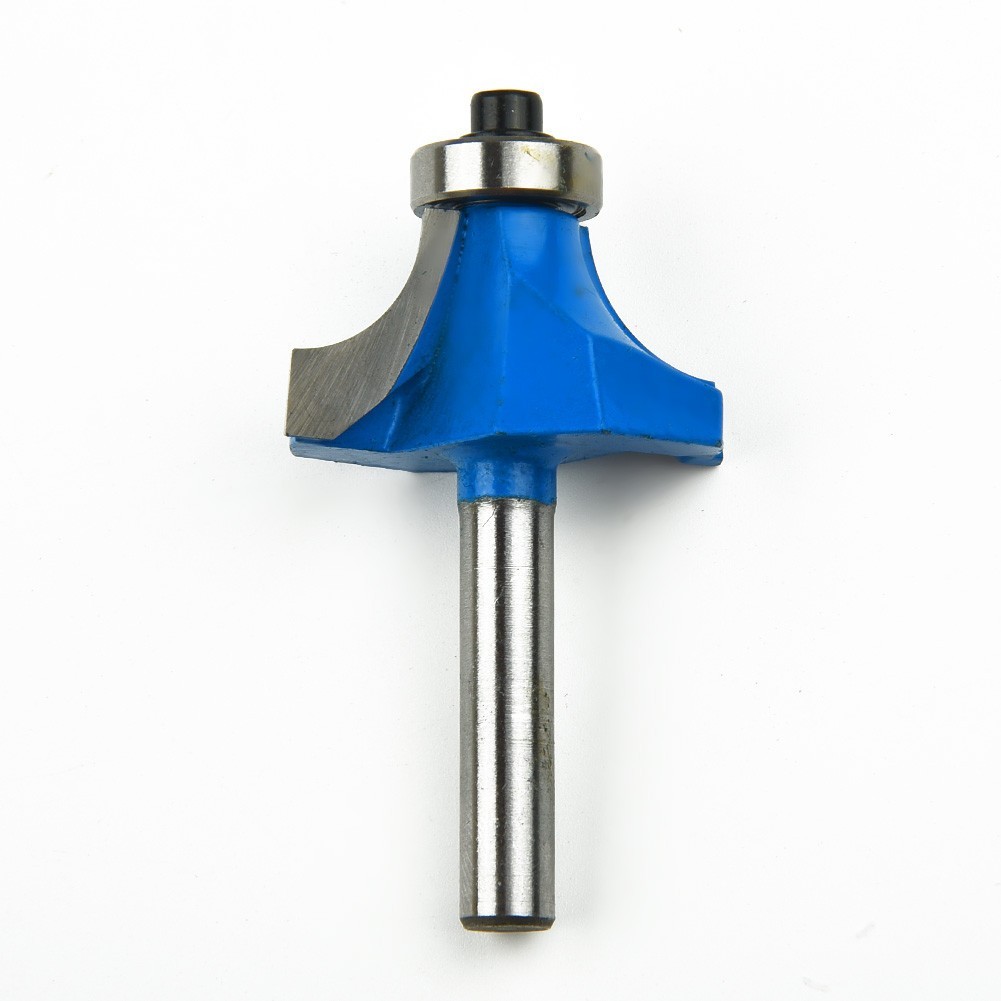 RBAN1/4" Shank 3/8" Radius Round Over Router Bit งานไม้เครื่องตัดมิลลิ่งเครื่องมือ