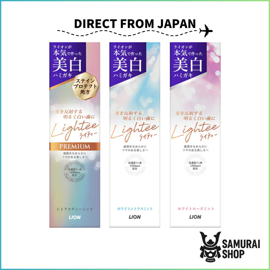 [Lightee Whitening Toothpaste] 53g / 100g丨LION丨Direct From Japan
