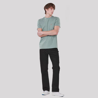 John Henry เสื้อยืดผู้ชาย ทรงเข้ารูป รุ่น JH F425MTSSM18 - สีเขียว