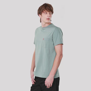 John Henry เสื้อยืดผู้ชาย ทรงเข้ารูป รุ่น JH F425MTSSM18 - สีเขียว