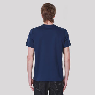 John Henry เสื้อยืดผู้ชาย ทรงเข้ารูป รุ่น JH F425MTSSM18 - สีน้ำเงิน
