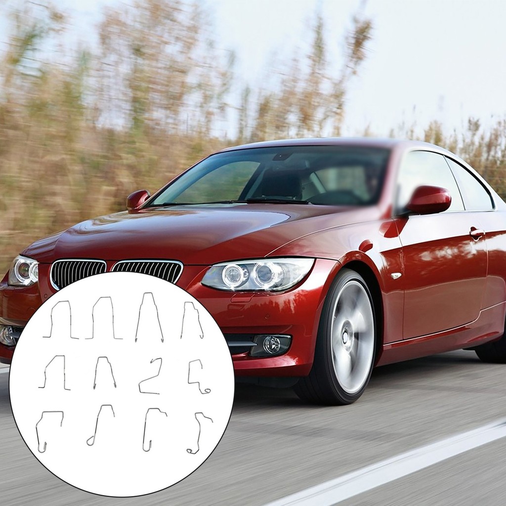 [C1O] 6 ชิ้น/9 ชิ้น/12 ชิ้น H1 H3 H4 H7 ไฟหน้าสารพันหลอดไฟยึดคลิปผู้ถือชุด