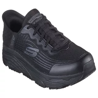 Skechers สเก็ตเชอร์ส รองเท้าทำงานผู้ชาย Men Work Max Cushioning Elite SR Remmal Work Shoes - 200231-BLK