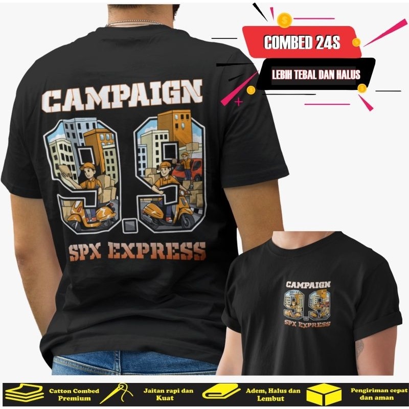 Spx Xpress Campaign 9.9 เสื้อยืดเสื้อไมโครไฟเบอร์