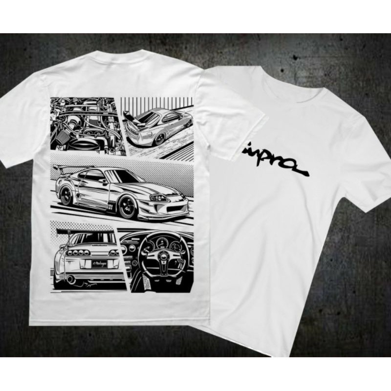 เสื้อไมโครไฟเบอร์ Toyota Supra Mk4