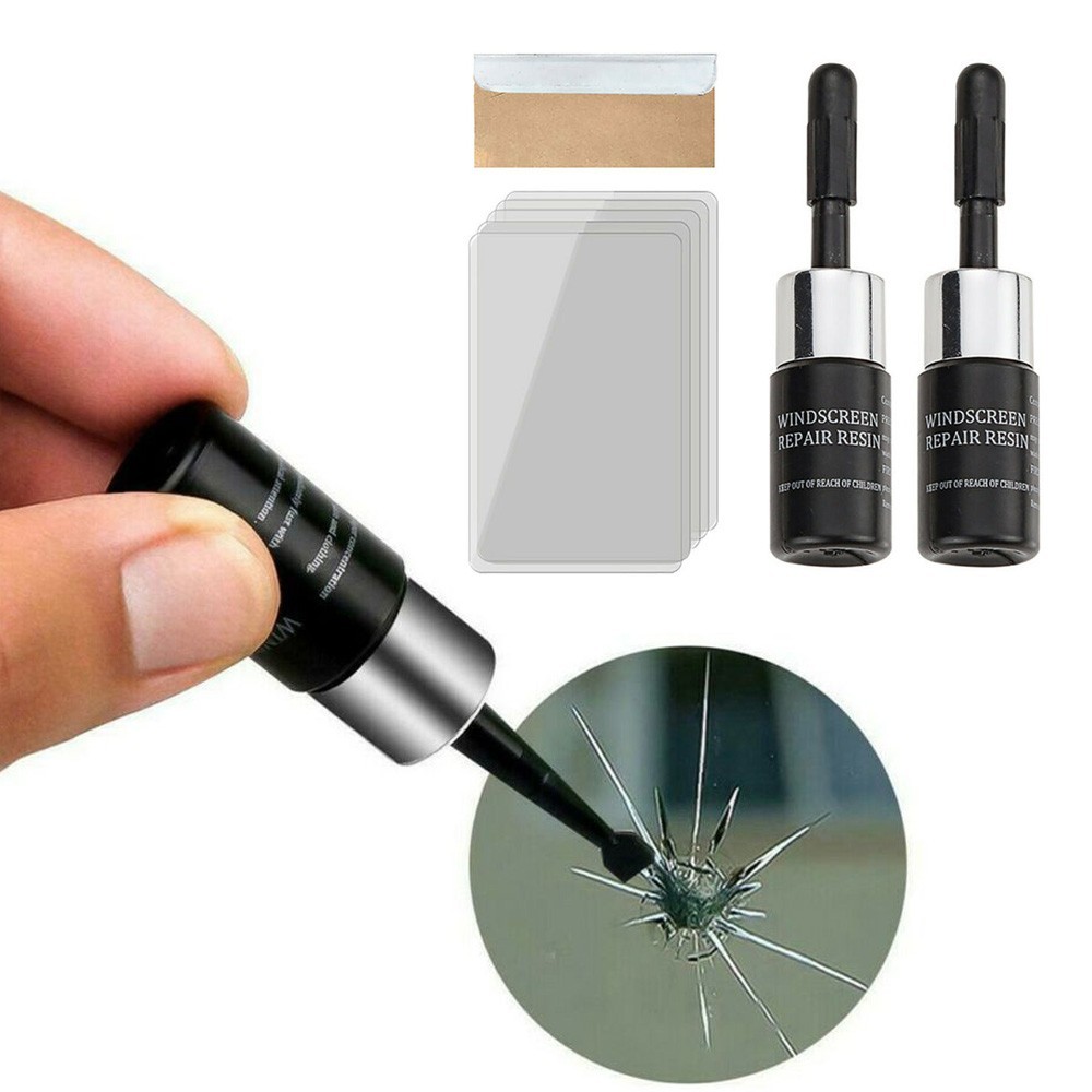 [S1U] กระจกยานยนต์สําหรับ NANO Repair Fluid Car Casement Glass Crack Chip Repair Tool Kit