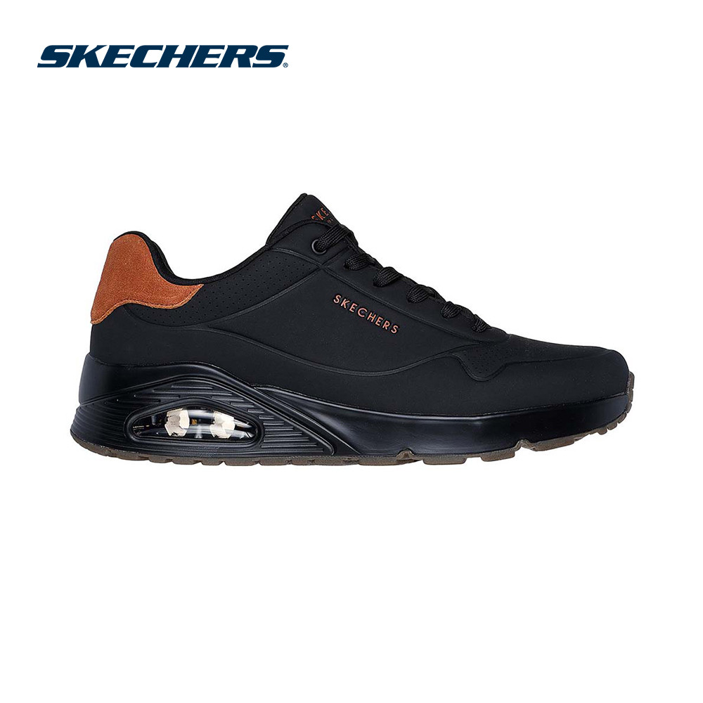 Skechers สเก็ตเชอร์ส รองเท้าผู้ชาย Men Street Uno Shoes- 183004-BBK