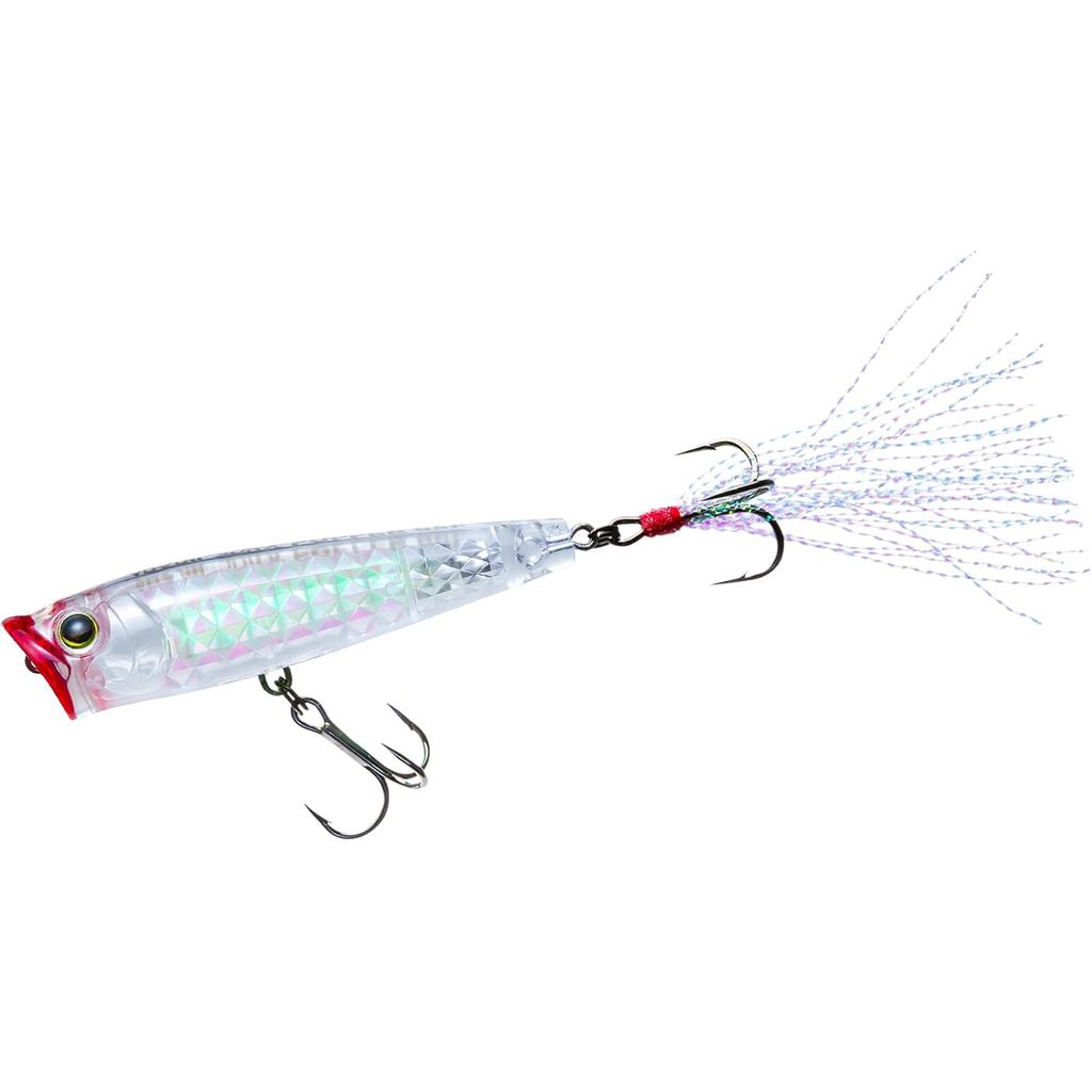 YO-ZURI 3DR-X Popper Floating Topwater Lure - 65mm / 3D Internal Prism - Bass Fishing