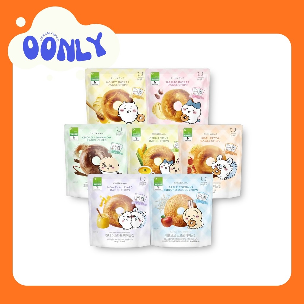 Delight Project Bagel Chips Chiikawa Merch Limited Edition +สติ๊กเกอร์